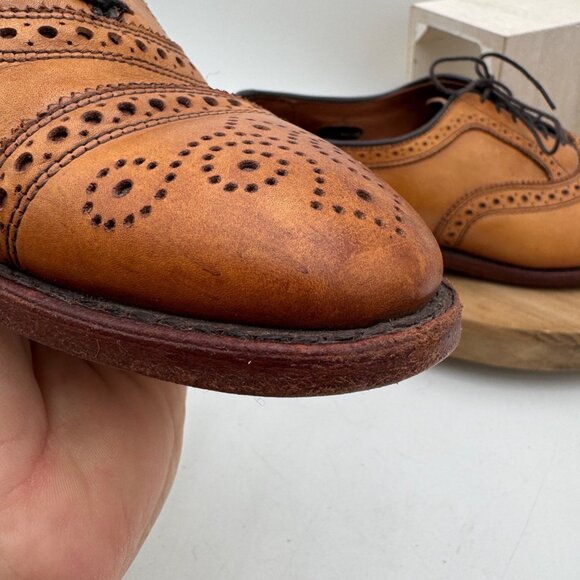 Allen Edmonds Strand Cap-toe Oxford Dress Shoe with Combination Tap Sole men’s s - Picture 12 of 16